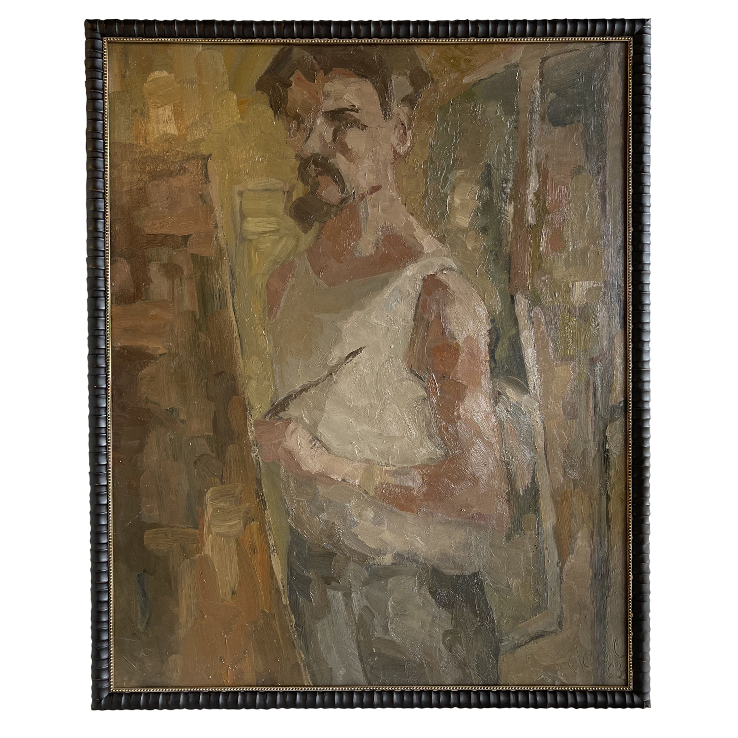 20th Century French Painting, Self-Portrait of Daniel Clesse