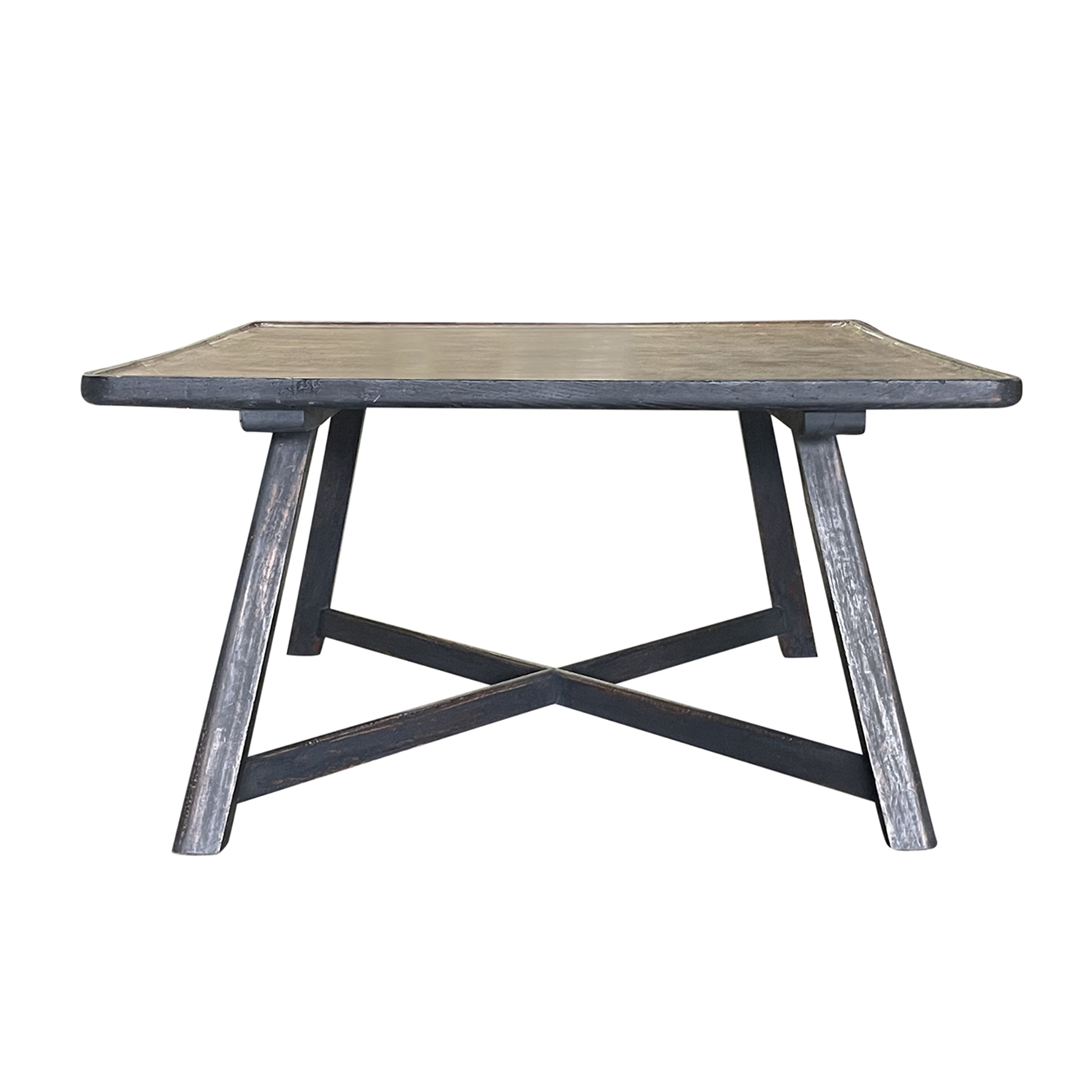 19th – 20th Century French Provencal Pinewood Sofa Table – Antique Farm Table