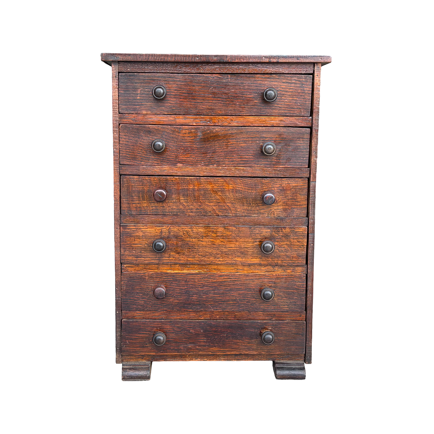 Early 20th Century Oak Model Cabinet from France