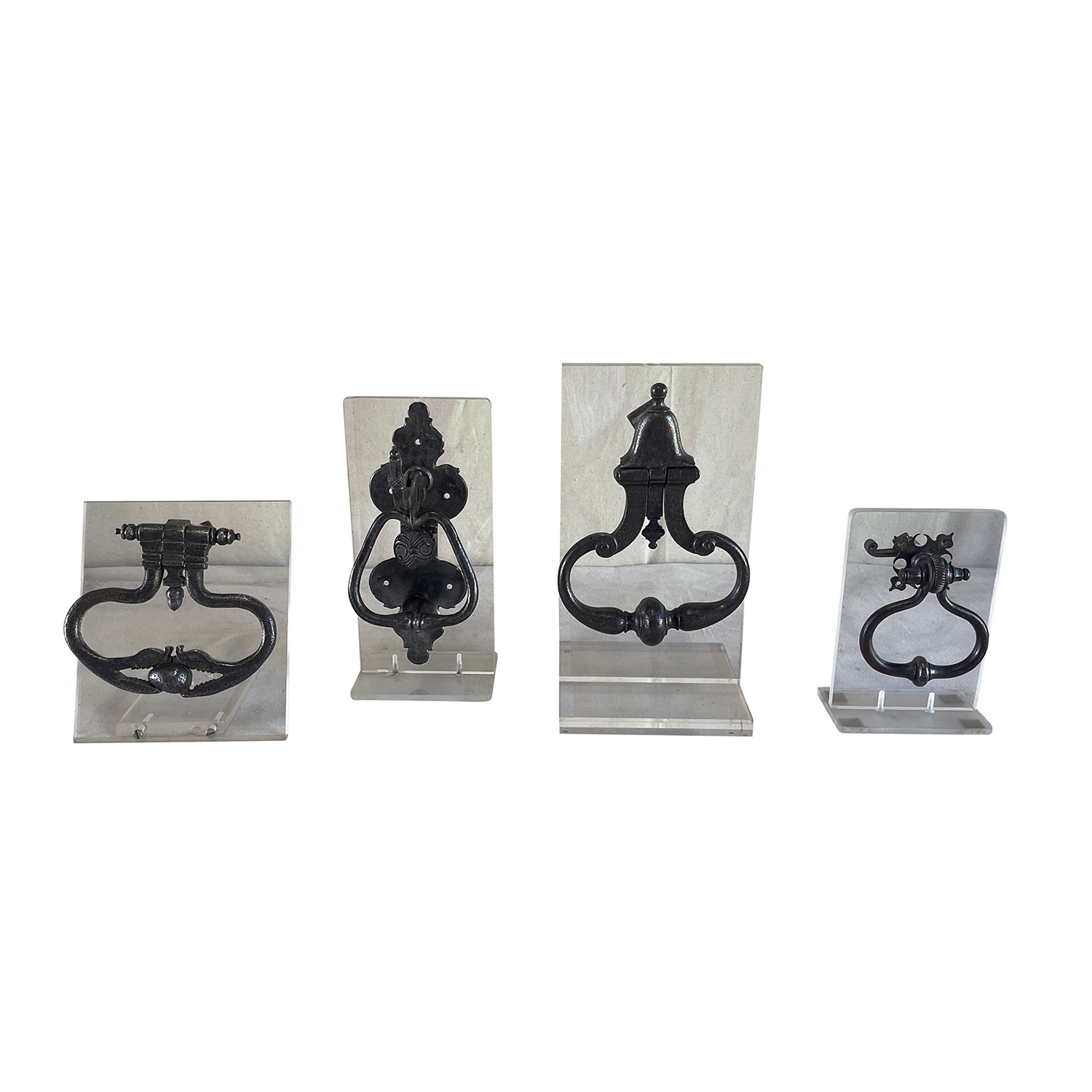 16th – 17th Century Italian Collection of Mounted Door Knockers – Venetian Décor