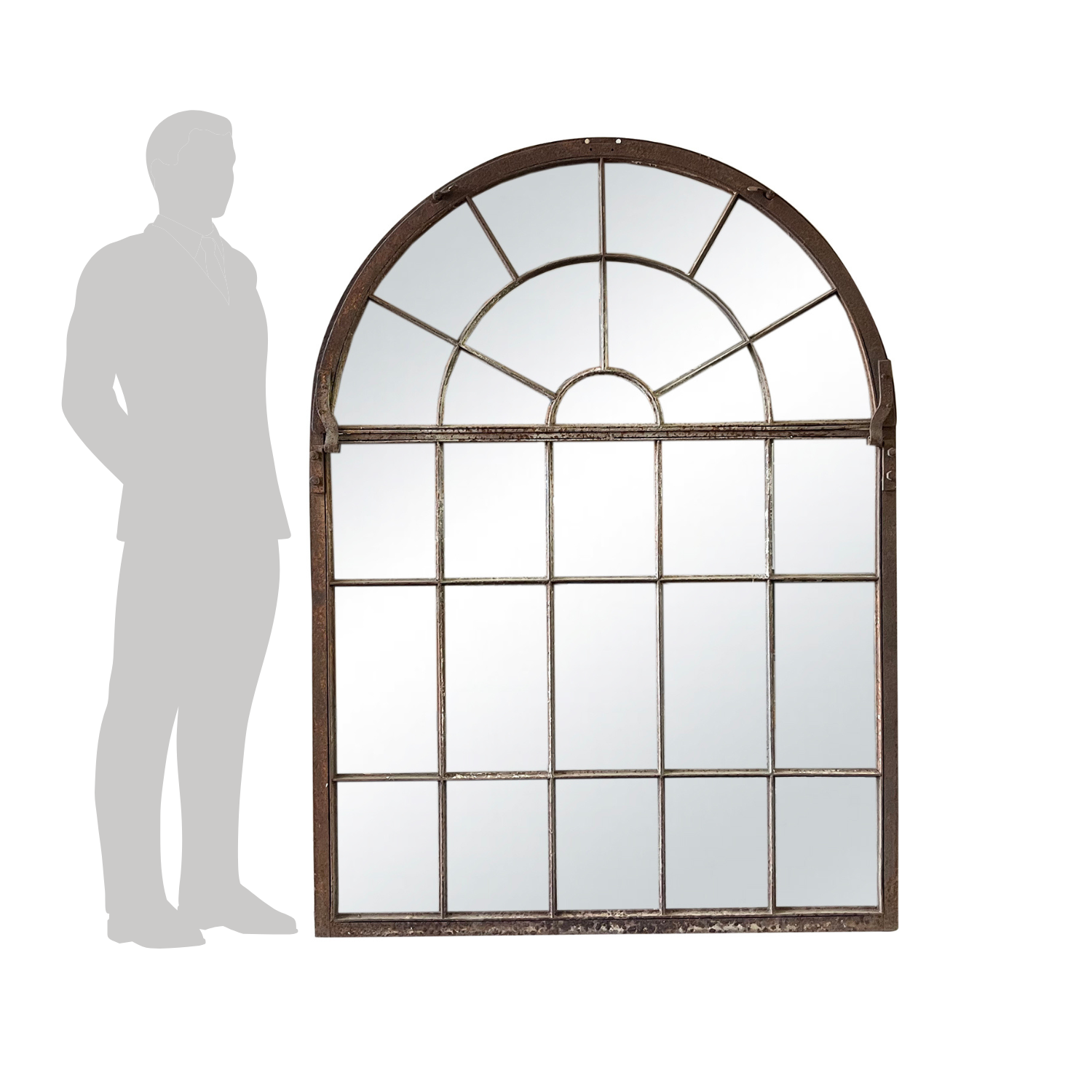 Set of Two French Orangerie Mirrors