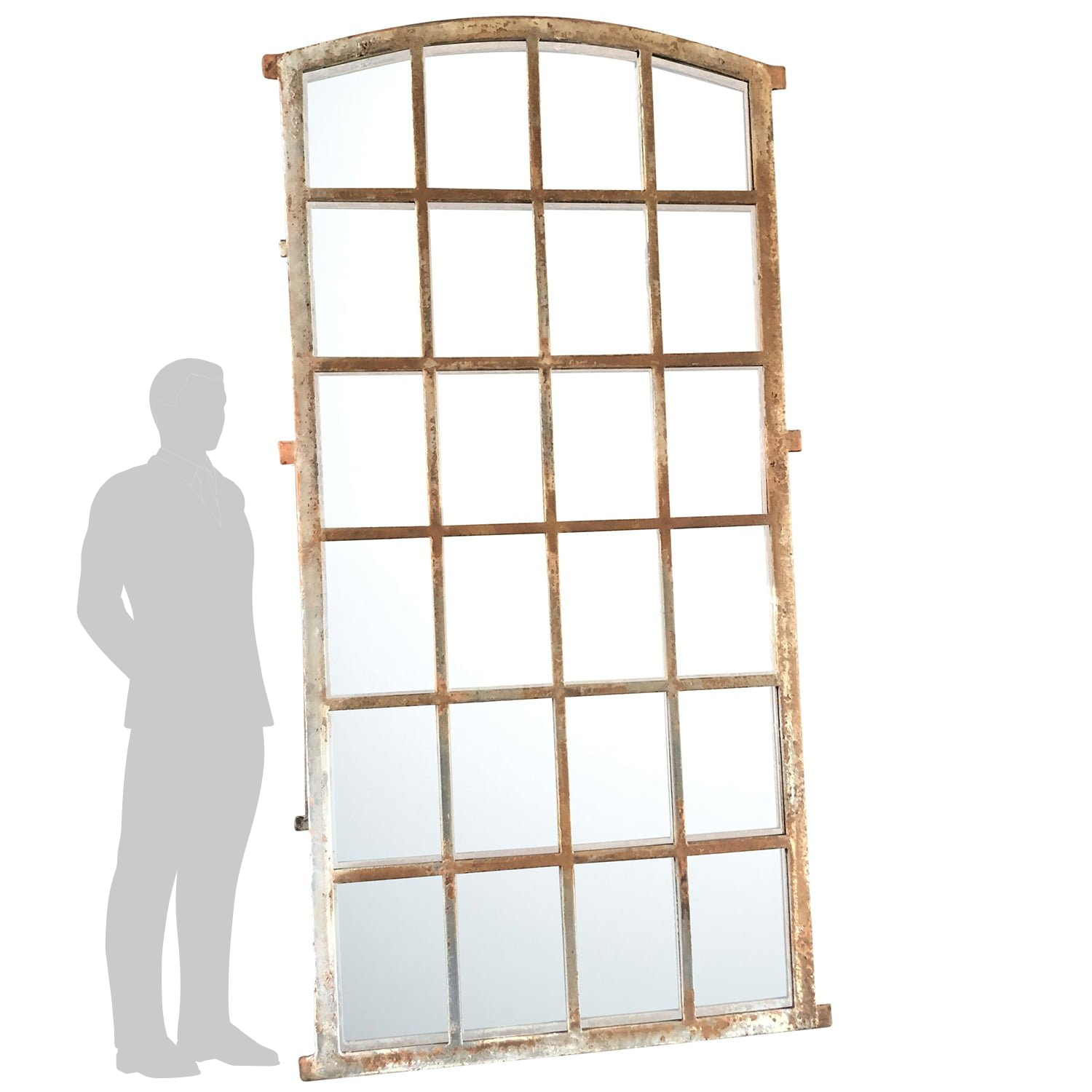 19th Century French Giverny Wall Mirror