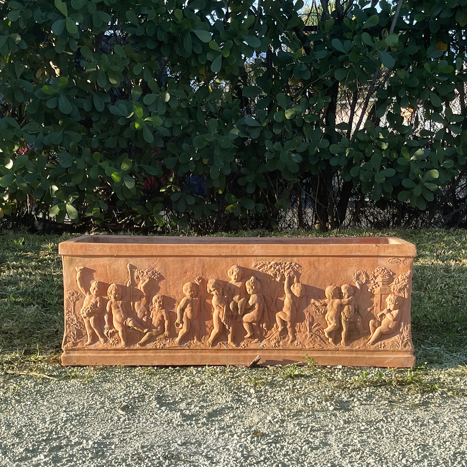 Tuscan Trough with Cherubs