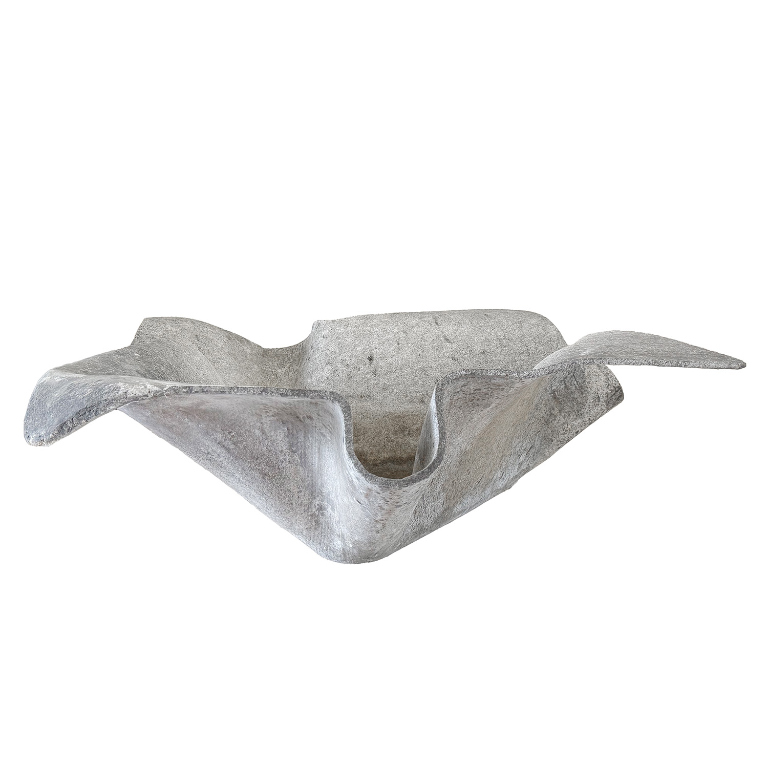 20th Century Swiss Vintage Modern Elephant Ear Garden Planter by Willy Guhl