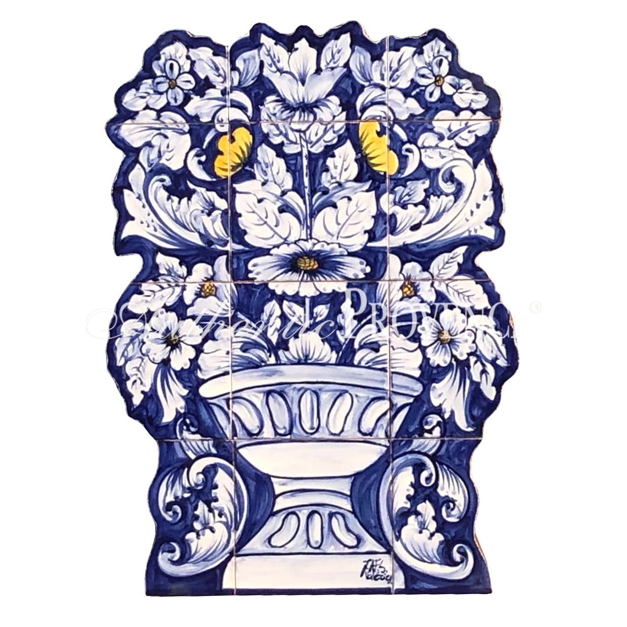 Azulejos Ceramic Tile Wall Décor Coimbra from Portugal