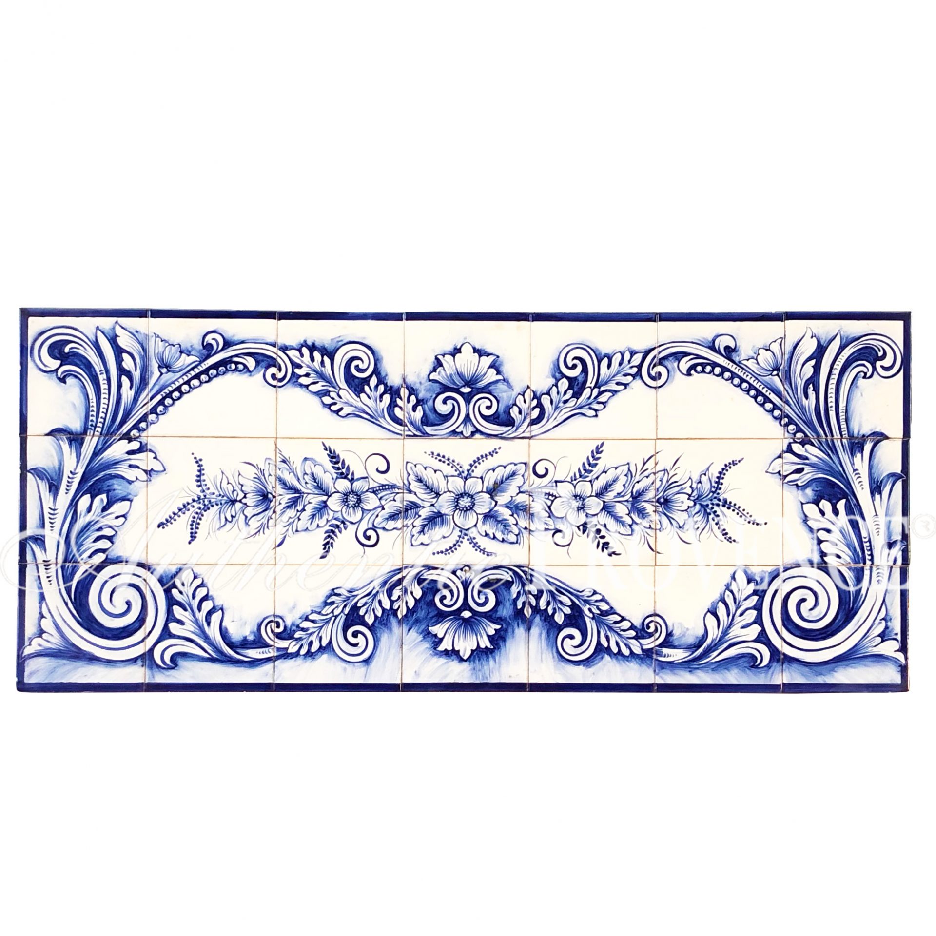 Azulejos Ceramic Wall Décor Magros