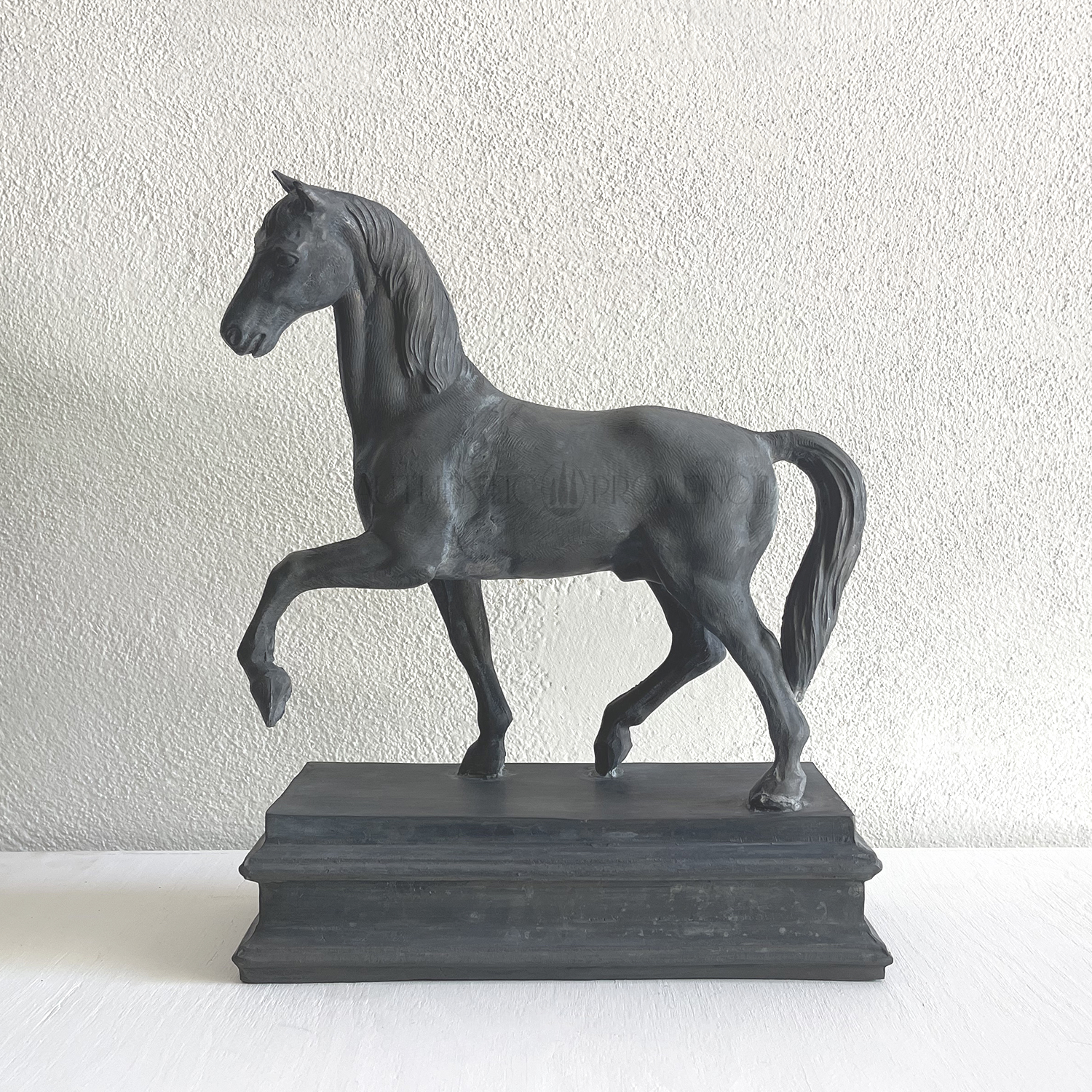 Lead Horse Statuette