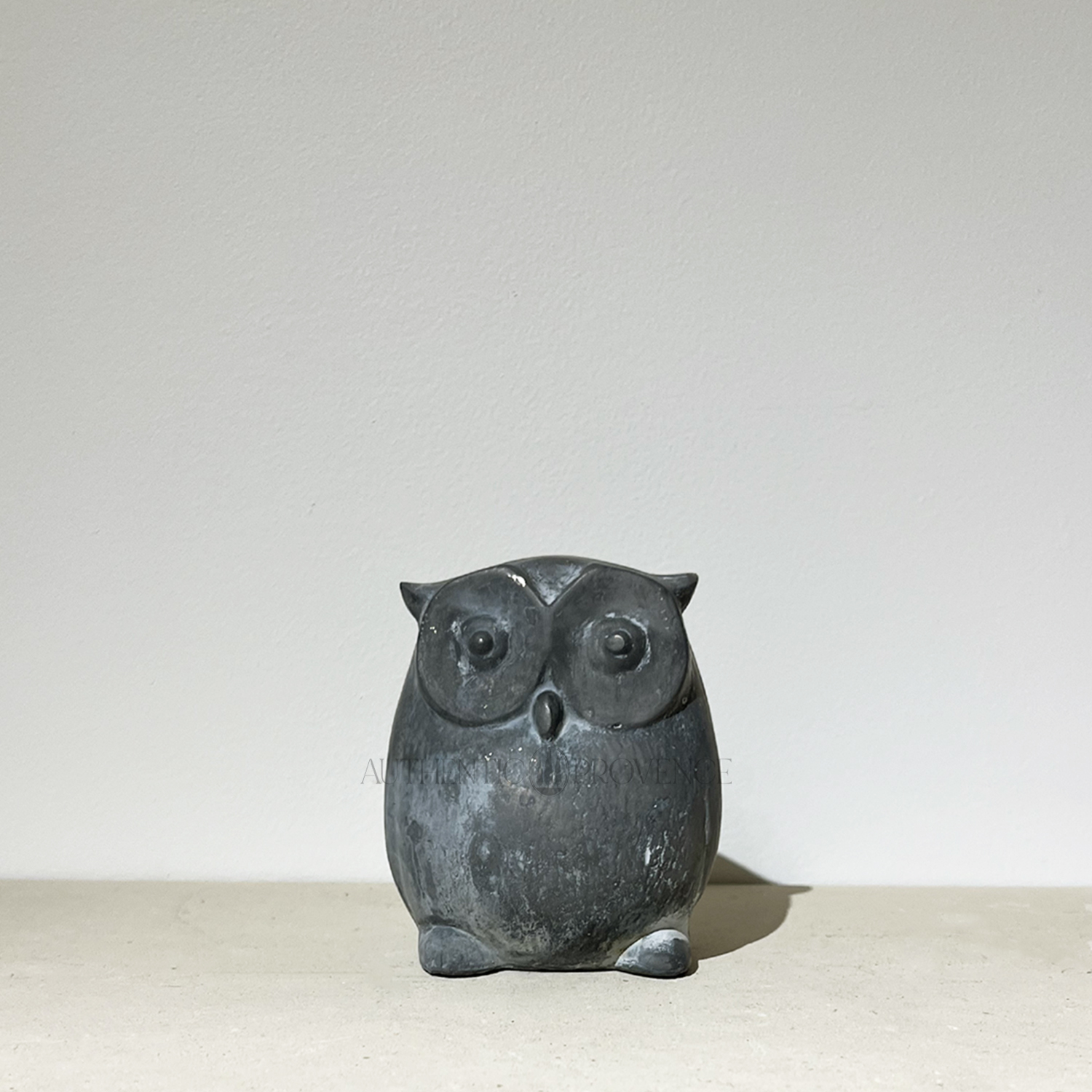 Perched Owl Statuette
