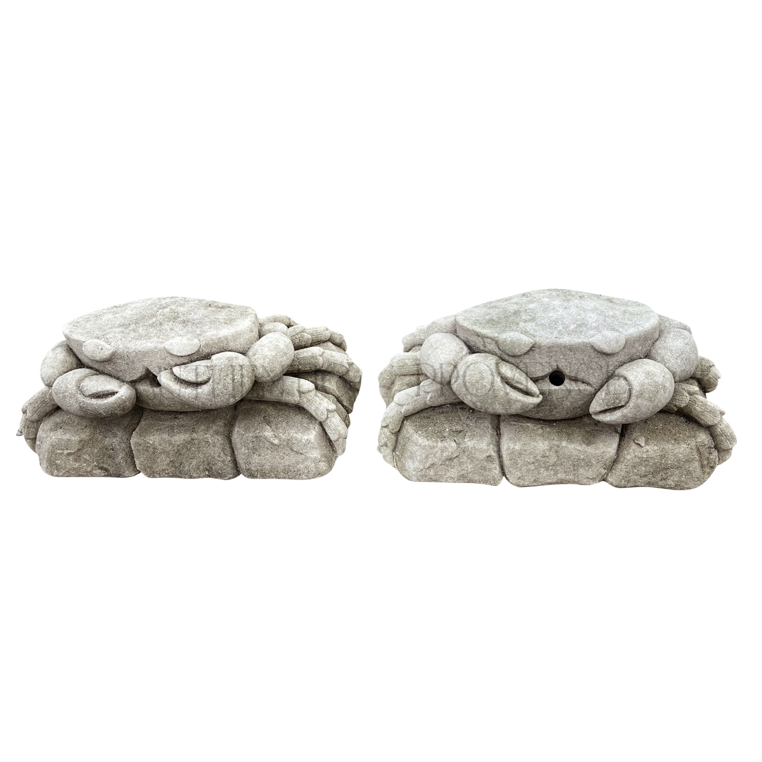 Set of Garden Statuettes Crabs