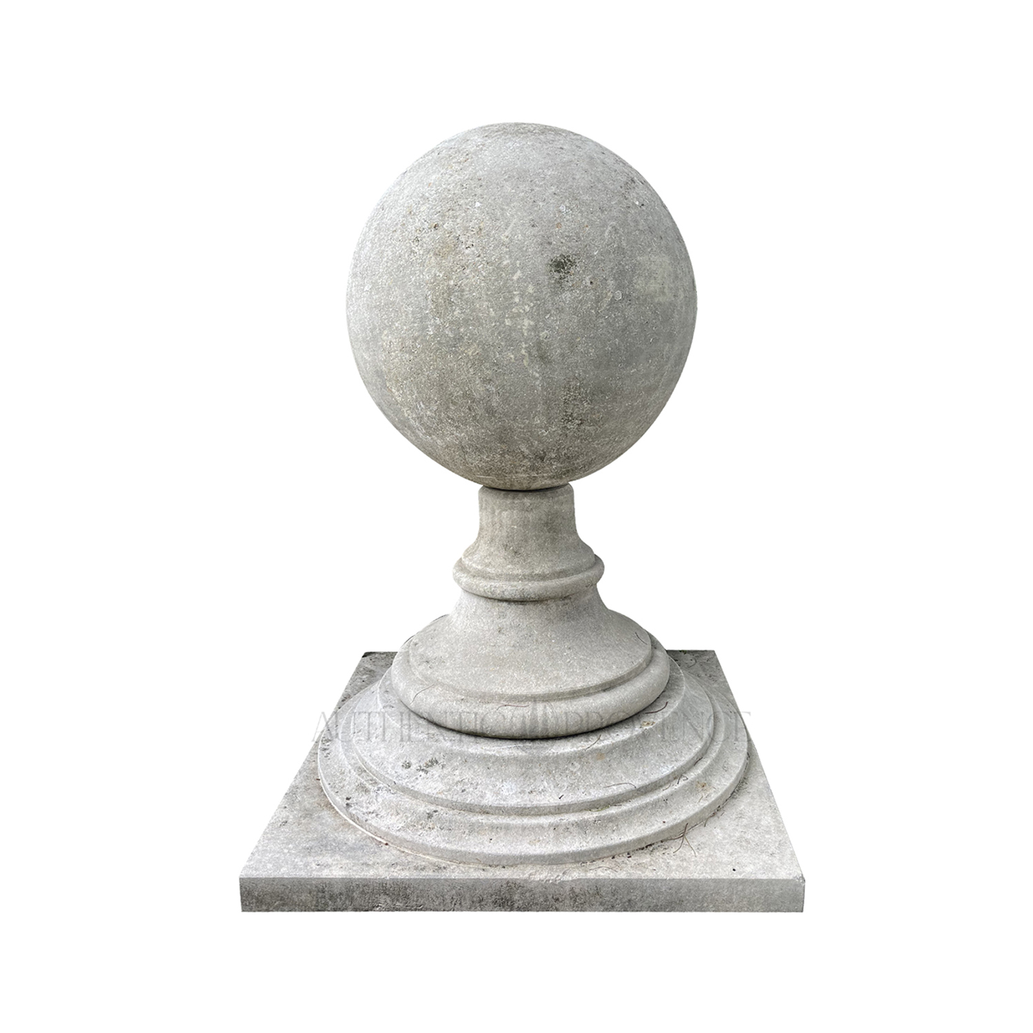 Napoleon III Style Fontannaz Limestone Garden Finial