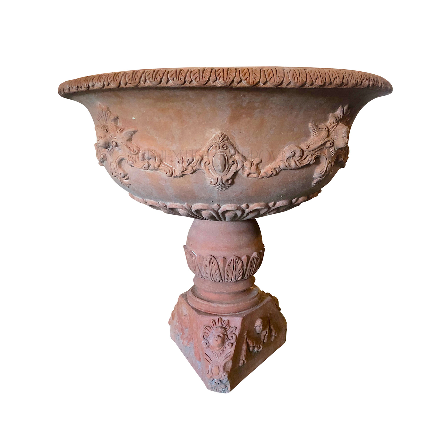 Tuscan Terra Cotta Planter: Fioraia Tondo