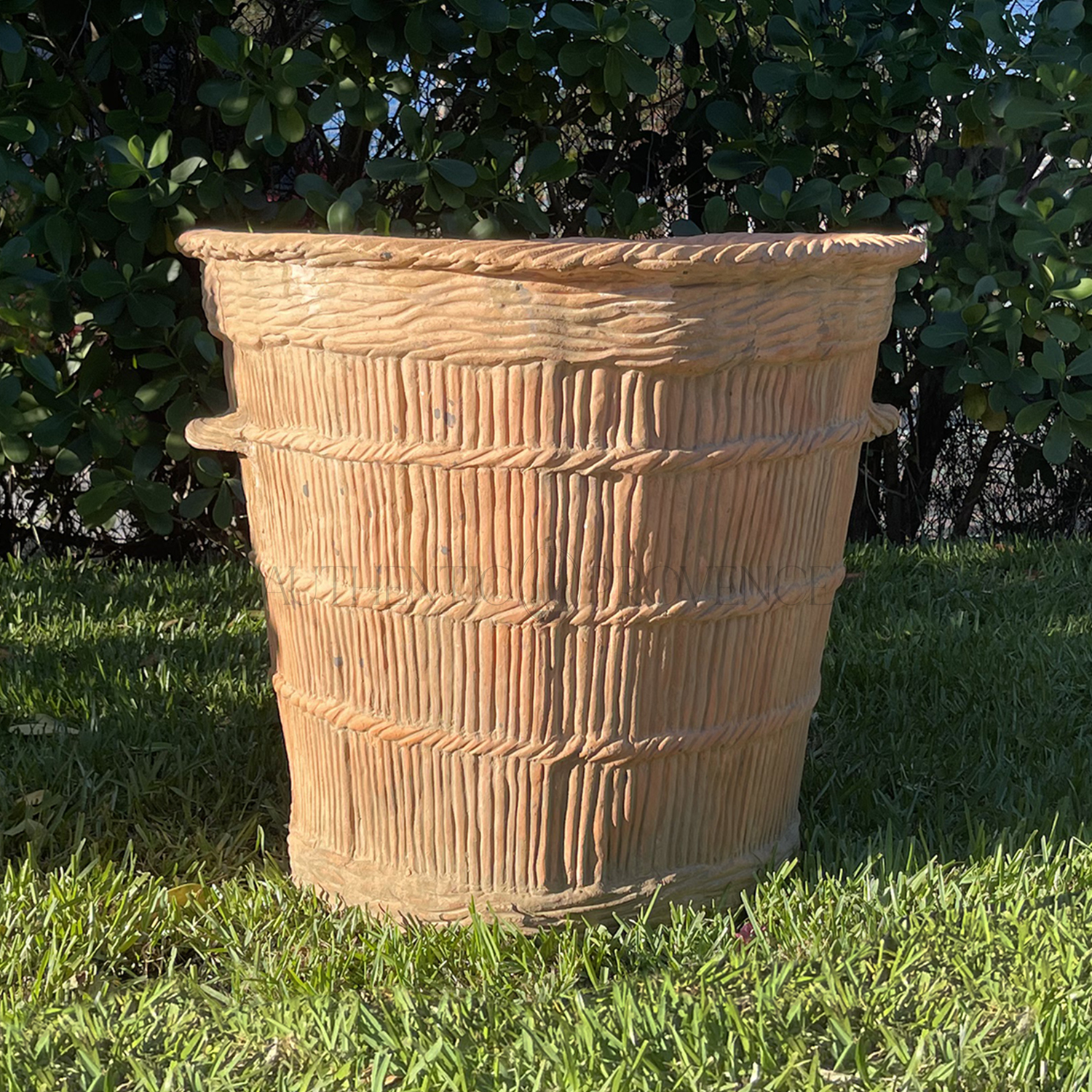 French Basket Terracotta Planter