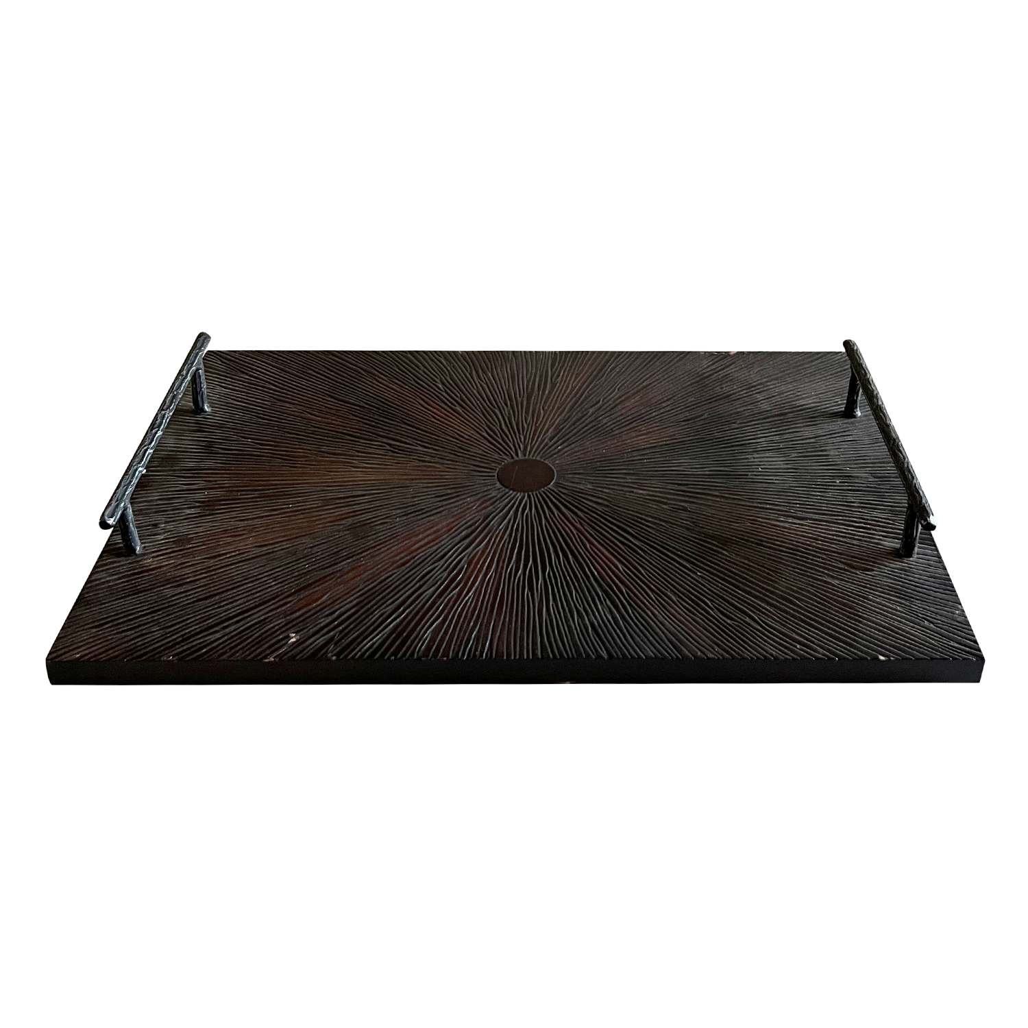 20th Century European Mid-Century Modern Vintage Wooden Serving Tray