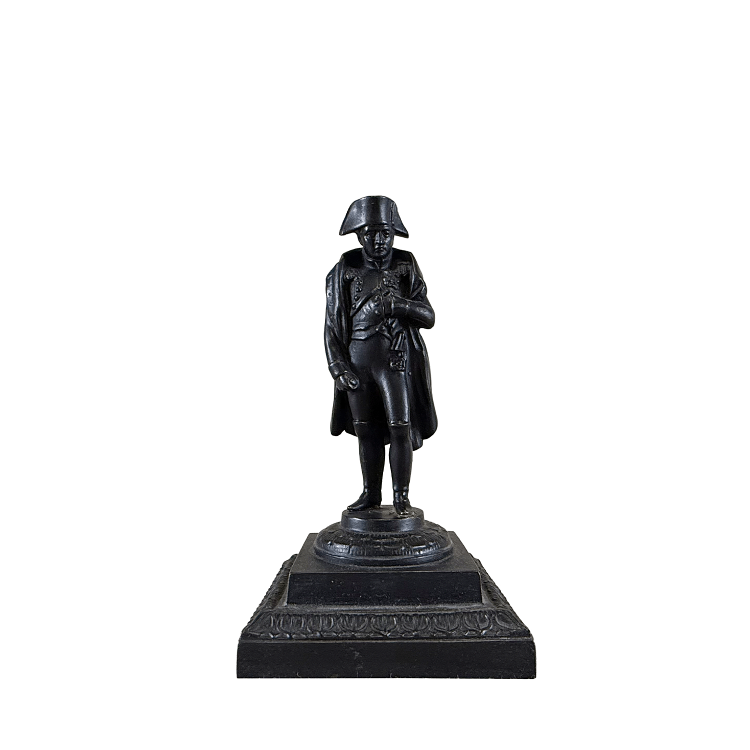 Circa 1810 Napoleon Figure in Bronze mounted on Square Base, France