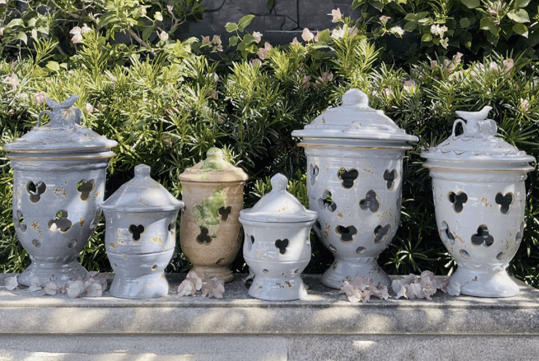 Hand Crafted Garden Lanterns