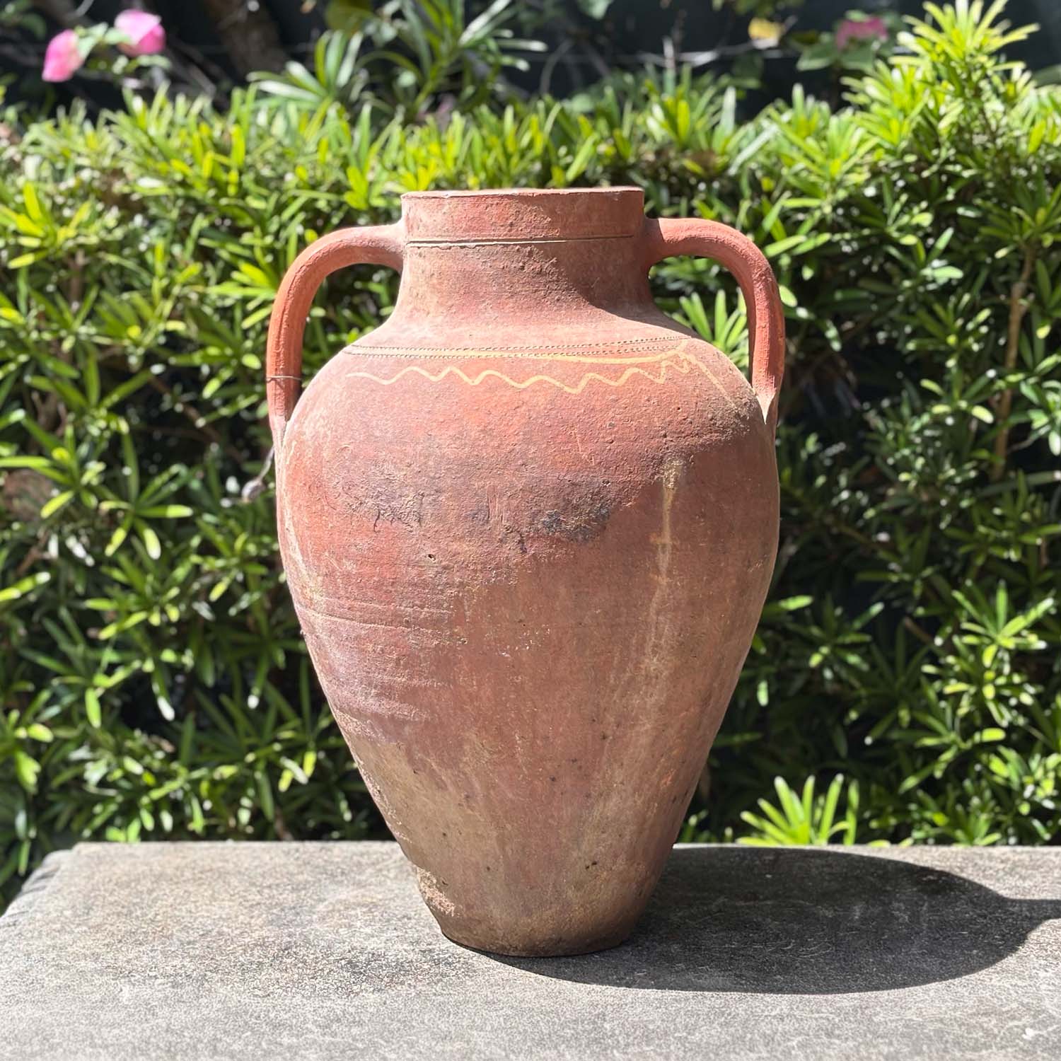 Rustic European Terracotta Jar