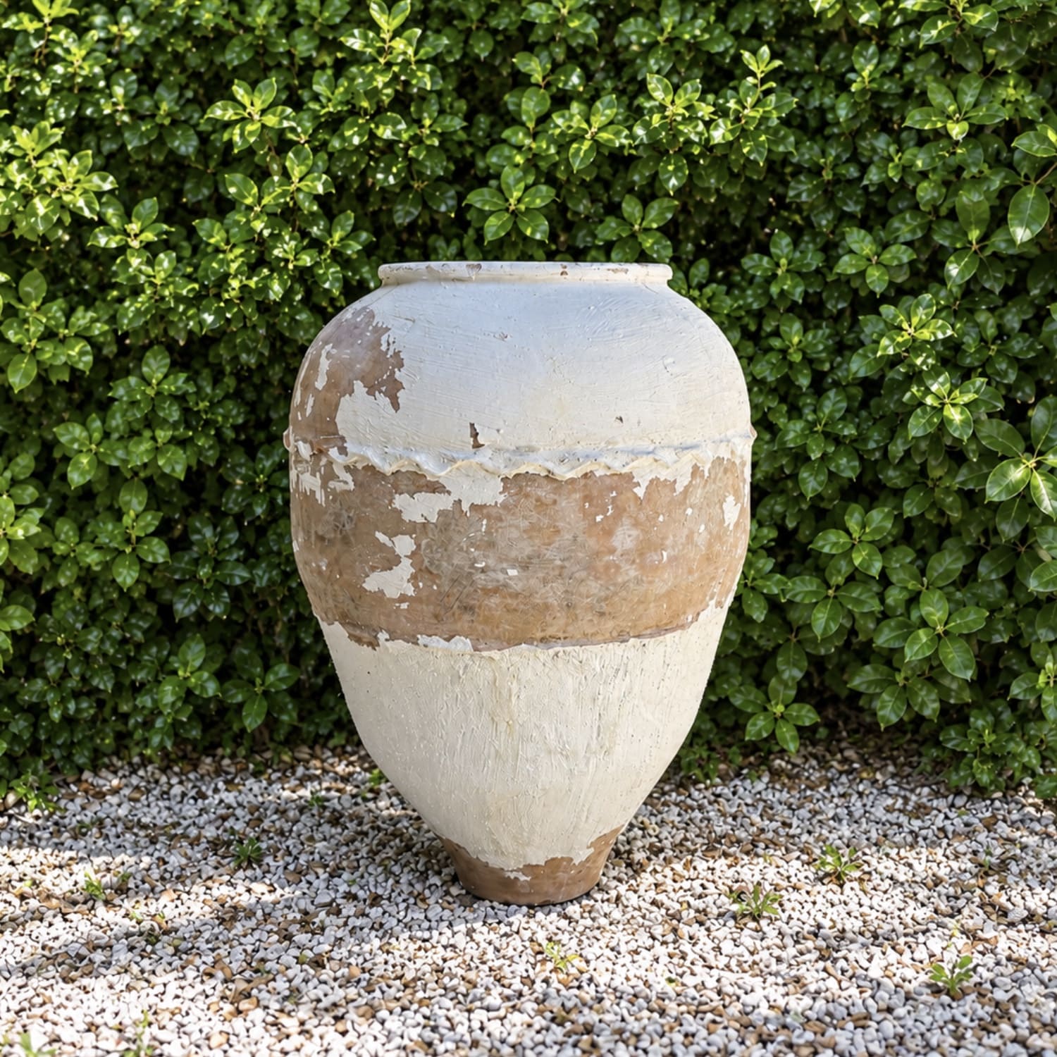 Antique Olive Jar in 2 tones