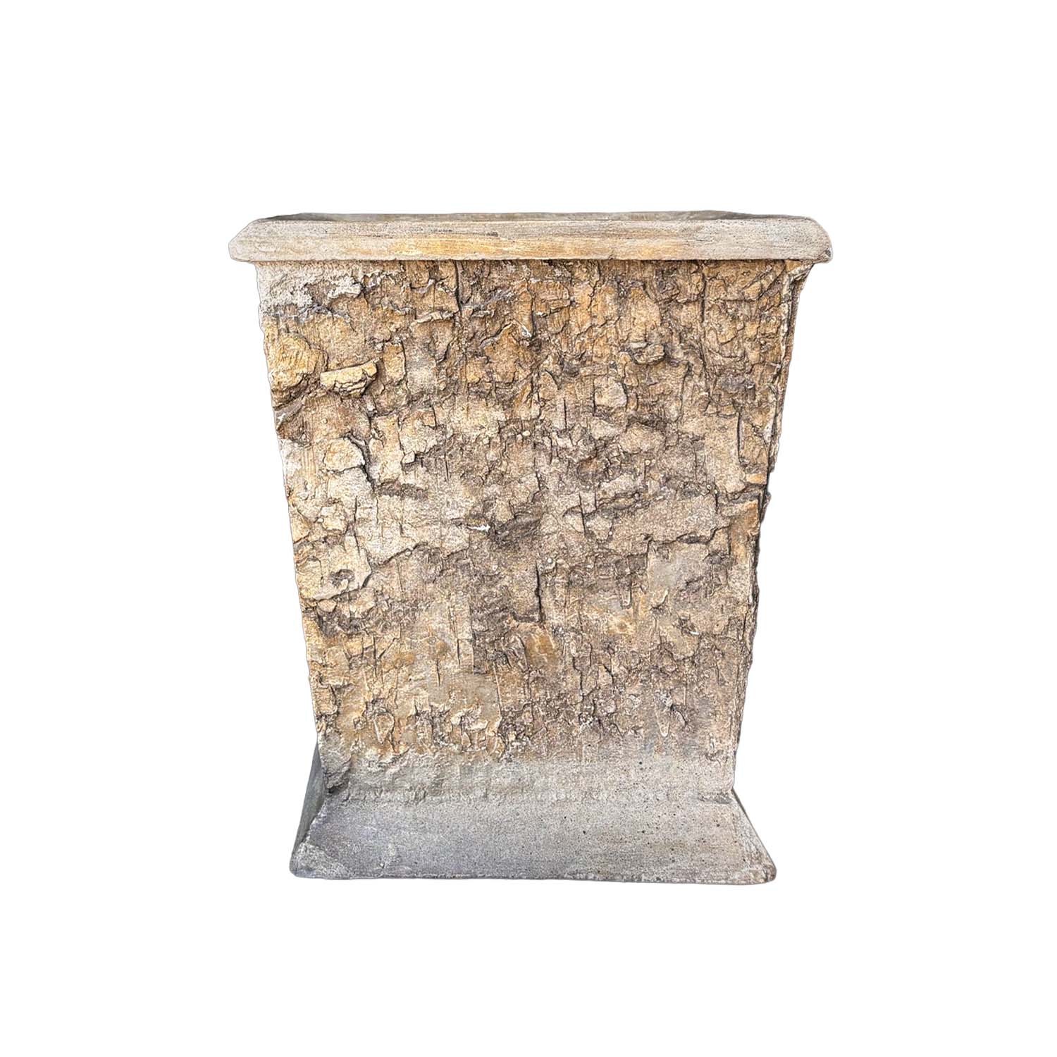 Unique Vintage Faux Bois Planter from France