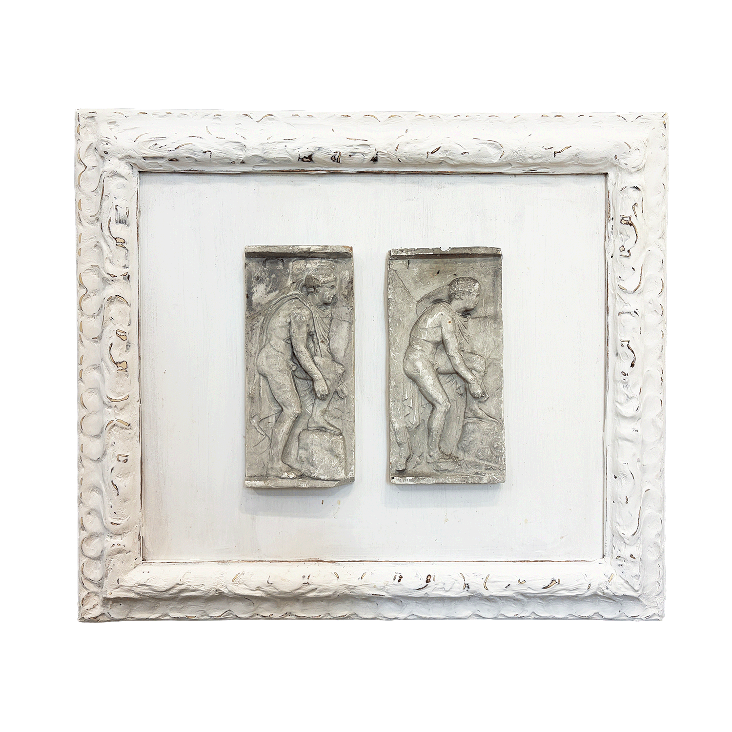 Antique Parthenon Frieze Plaster Fragment