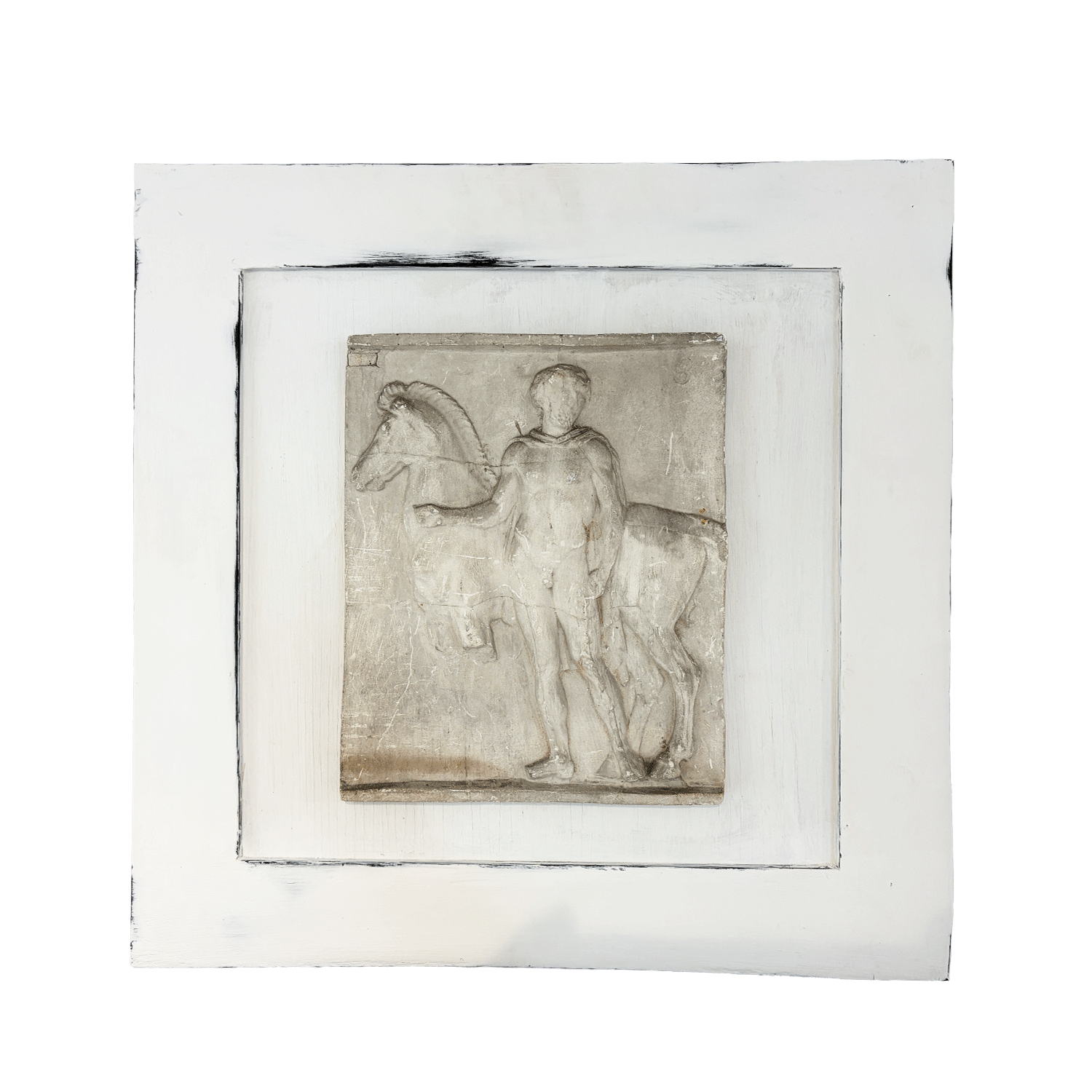 19th-Century Academic Plaster Relief After Phidias