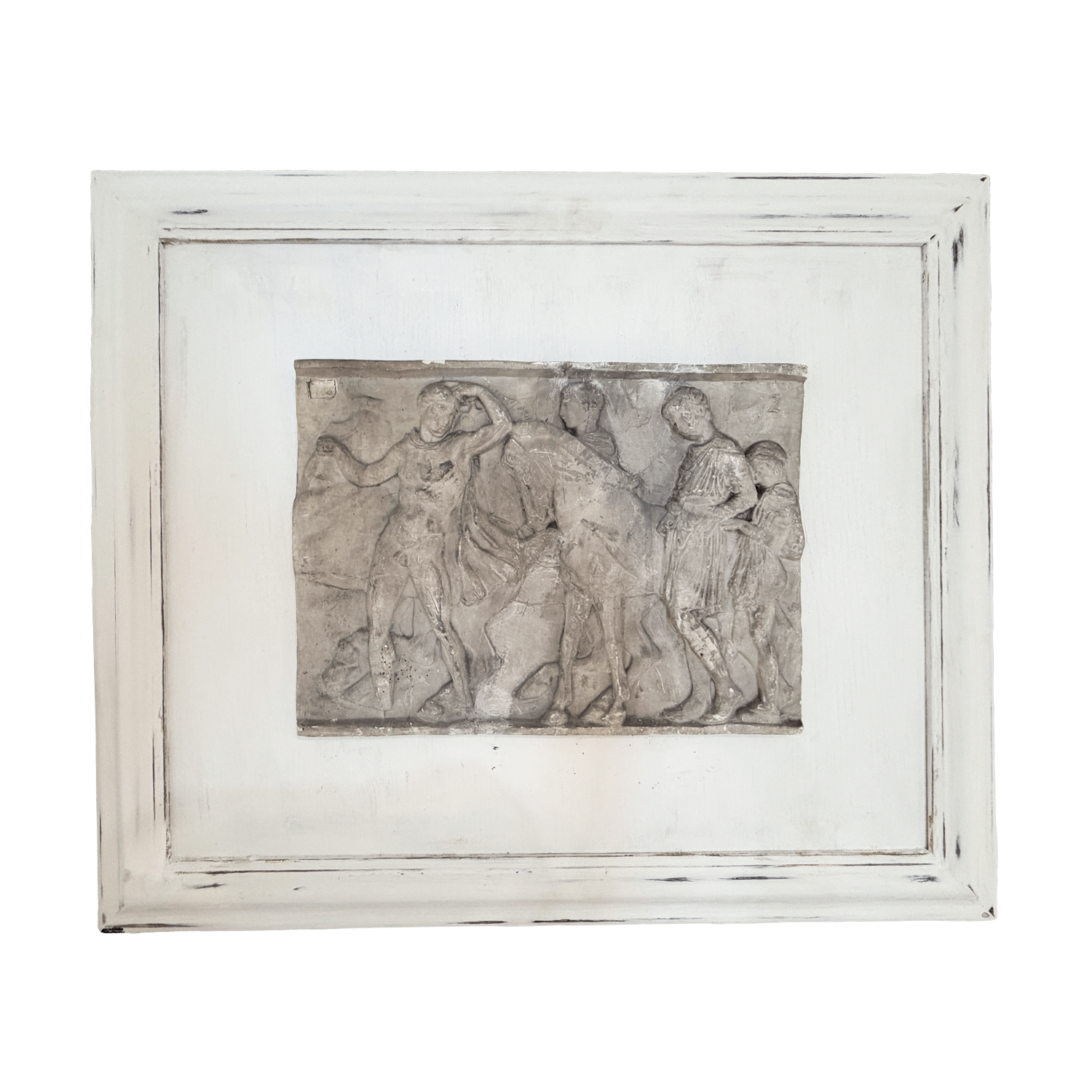 Academic 19th Century Plaster Relief After Phidias