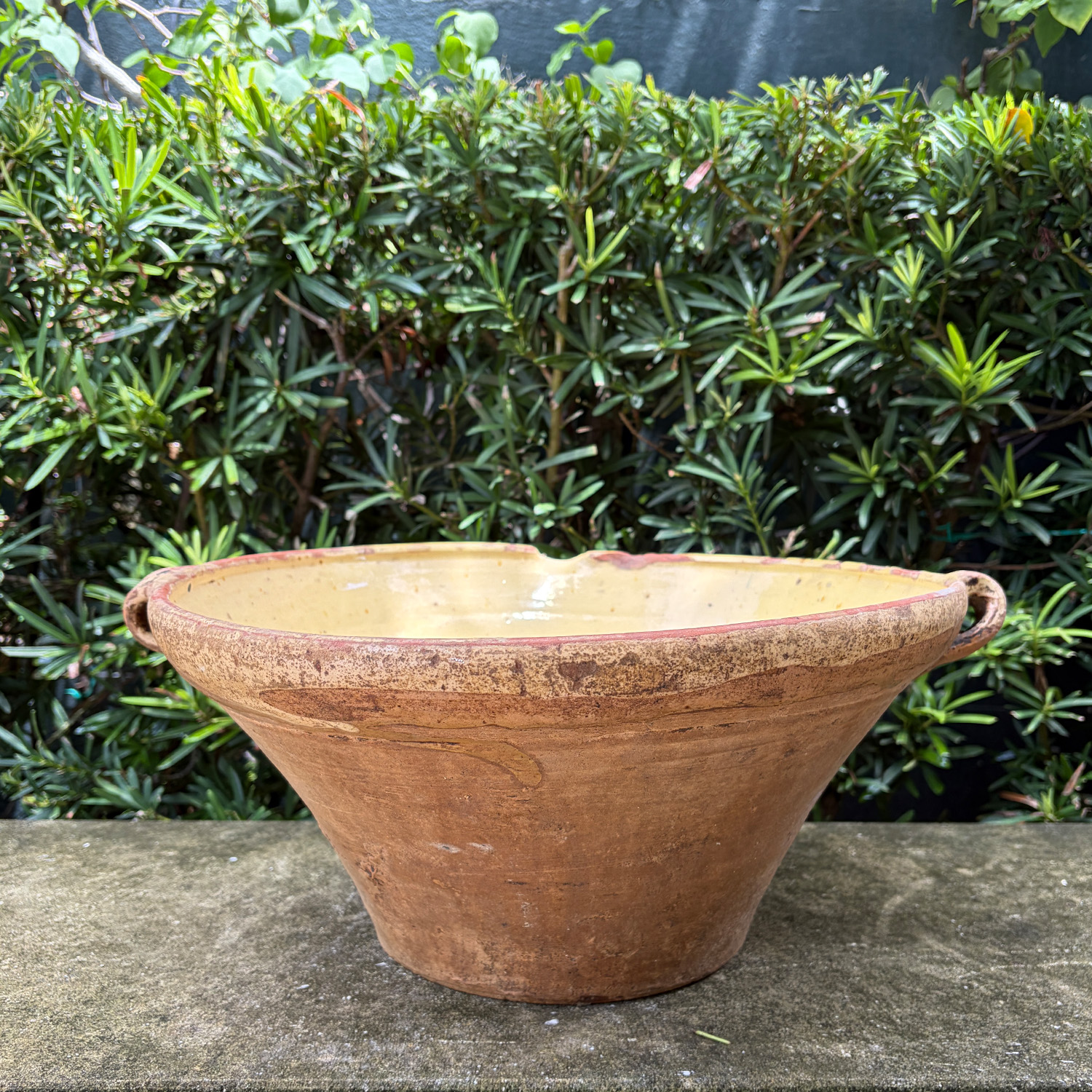 19th Century French Country Terracotta Bowl