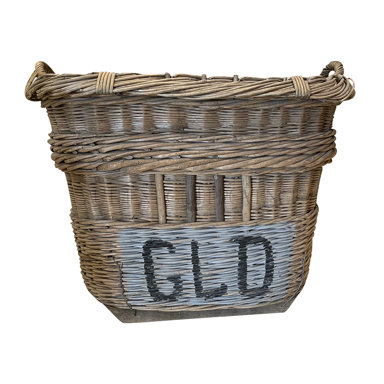 Antique French Harvest Basket