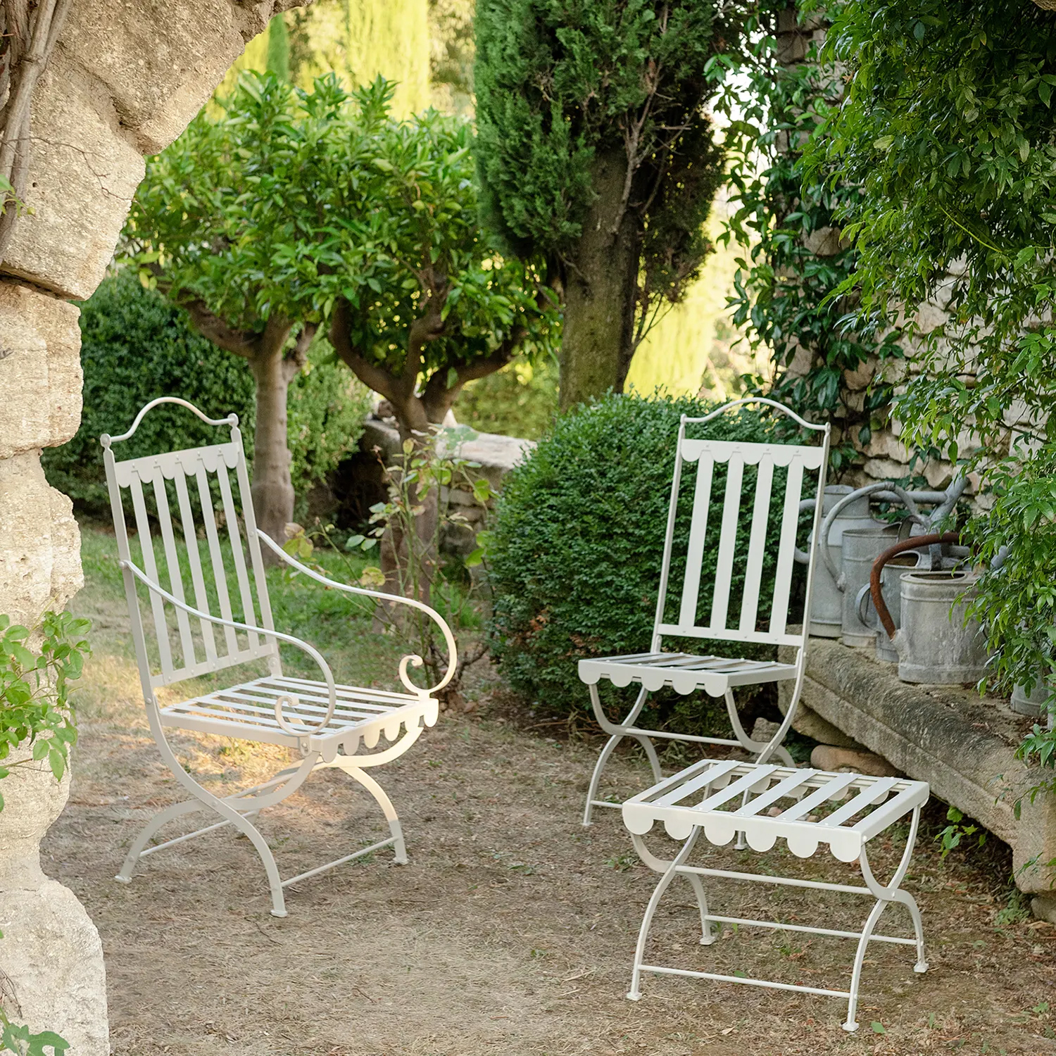 Garden Chairs and Seats Authentic Provence Italian French